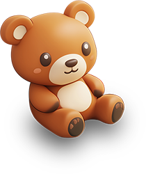 Preview for Cute-teddy-bear-image-animal-sticker-5d88a