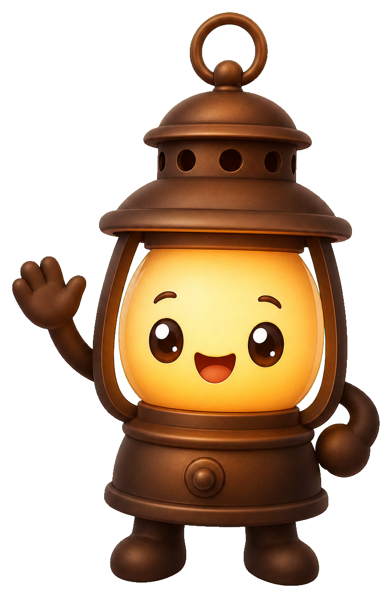 Preview for Lantern Mascot Sticker