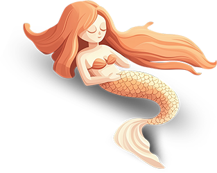 Preview for Mermaid-illustration-art-character-sticker-092b1