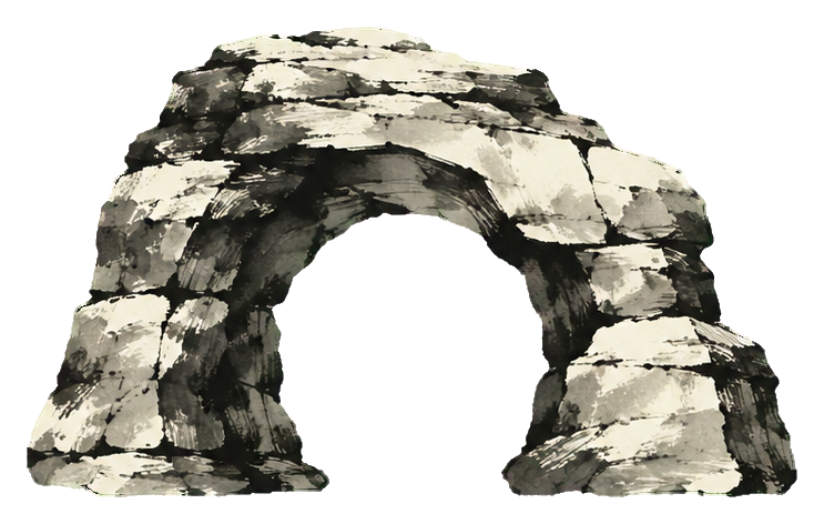 Preview for Ink Wash Mountains Canyon Arch