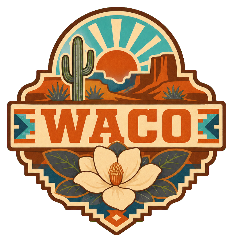 Preview for Waco Texas Magnolia Sticker