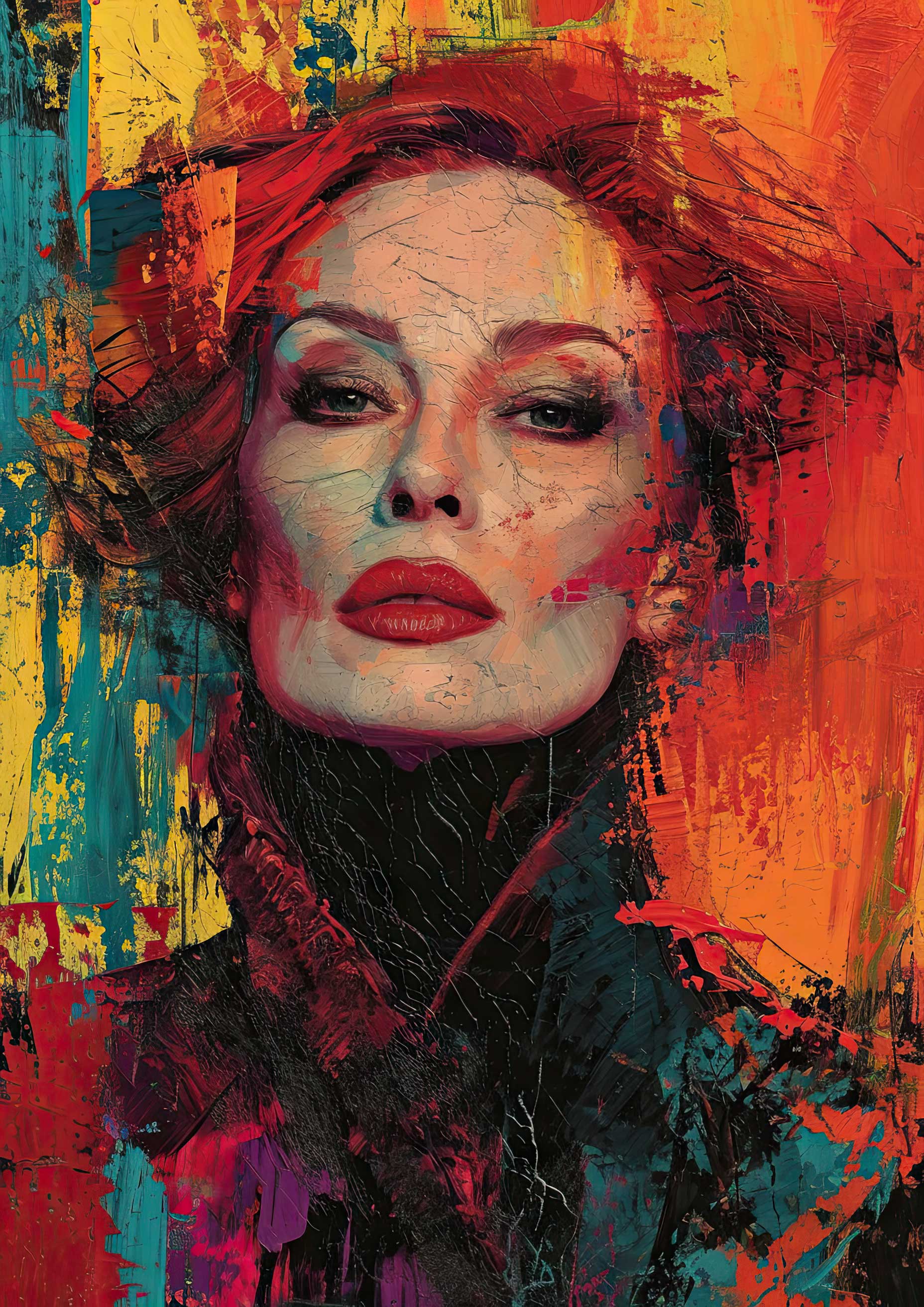 Preview for Vibrant-portrait-art-celebrities-background-c02d8