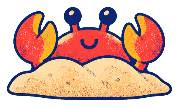 Preview for Crab Peeking From Sand