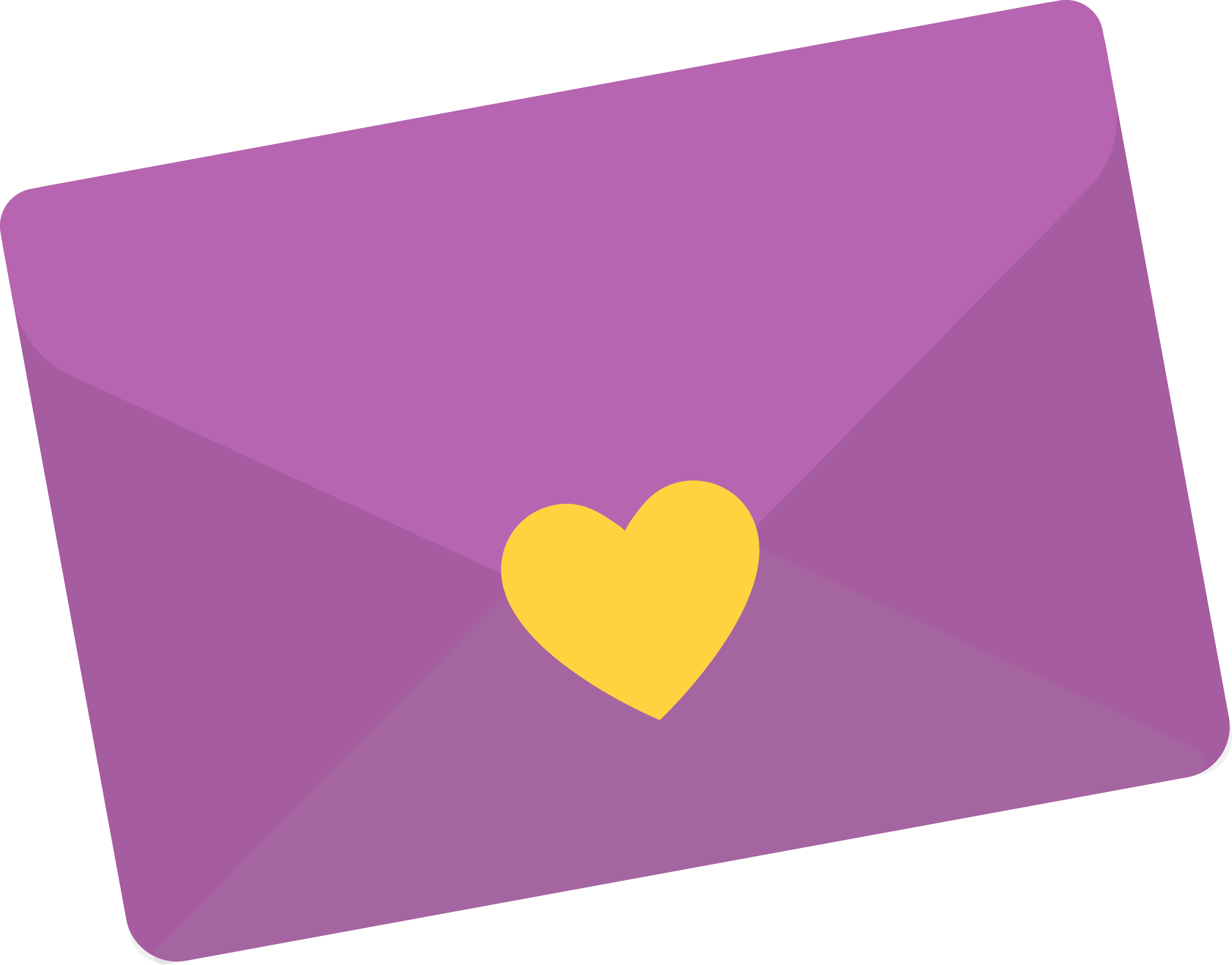 Preview for Purple-envelope-heart-graphic-spring-sticker-844c8