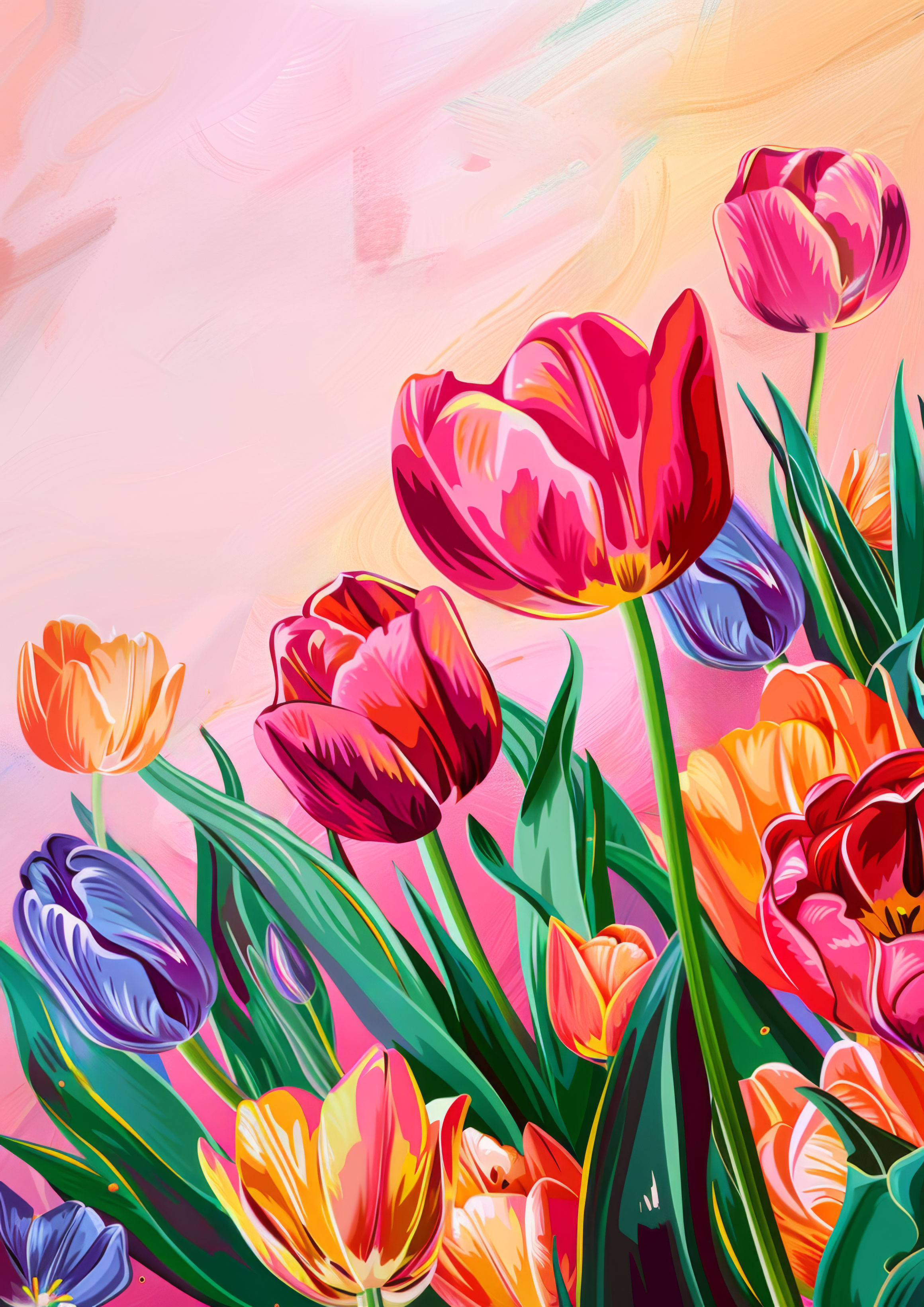 Preview for Colorful-tulip-artwork-mothers-day-background-b53b5
