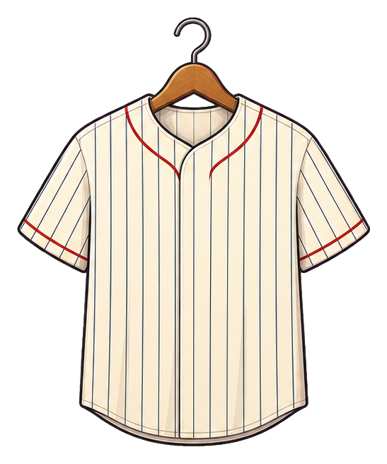 Preview for Pinstripe Jersey Sticker
