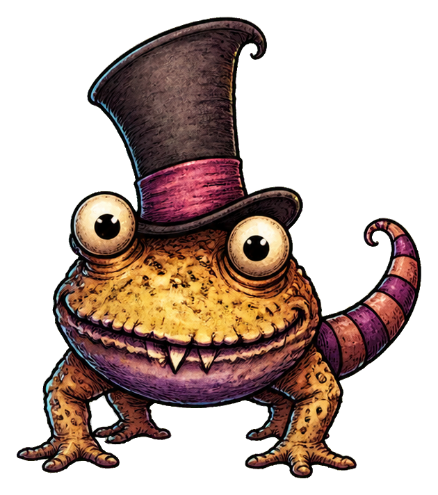 Preview for Top Hat Toadling Sticker