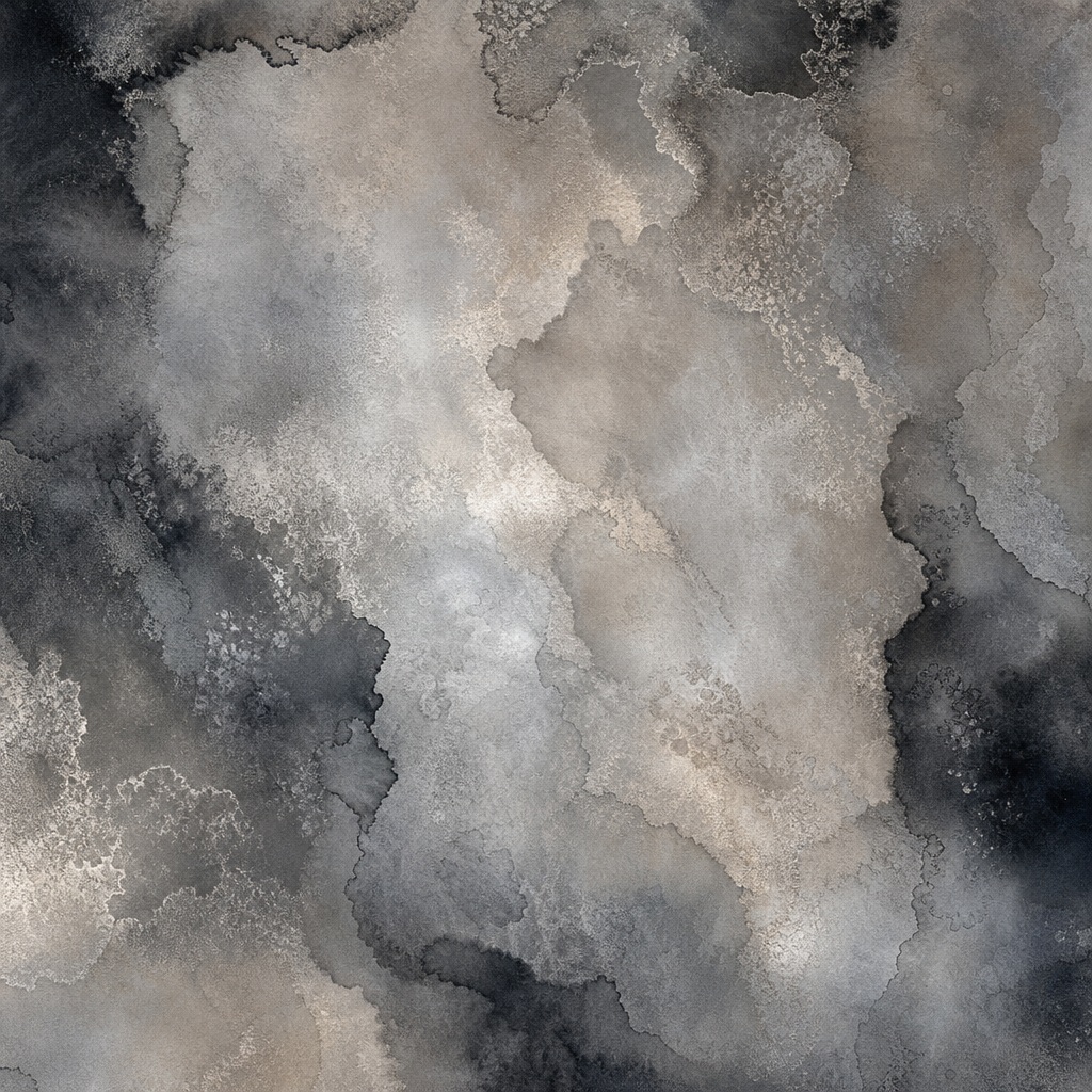 Abstract gray and beige mineral pigment wash with soft cloudy texture