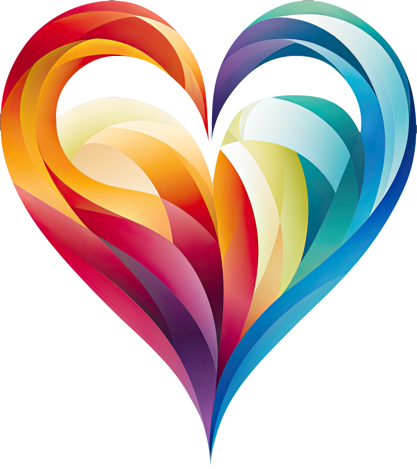 Preview for Rainbow-heart-design-logo-colorful-sticker-5f950