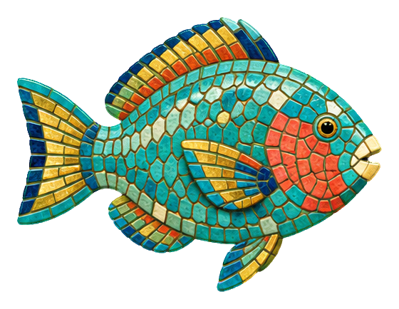 Preview for Mosaic Tropical Fish Parrotfish
