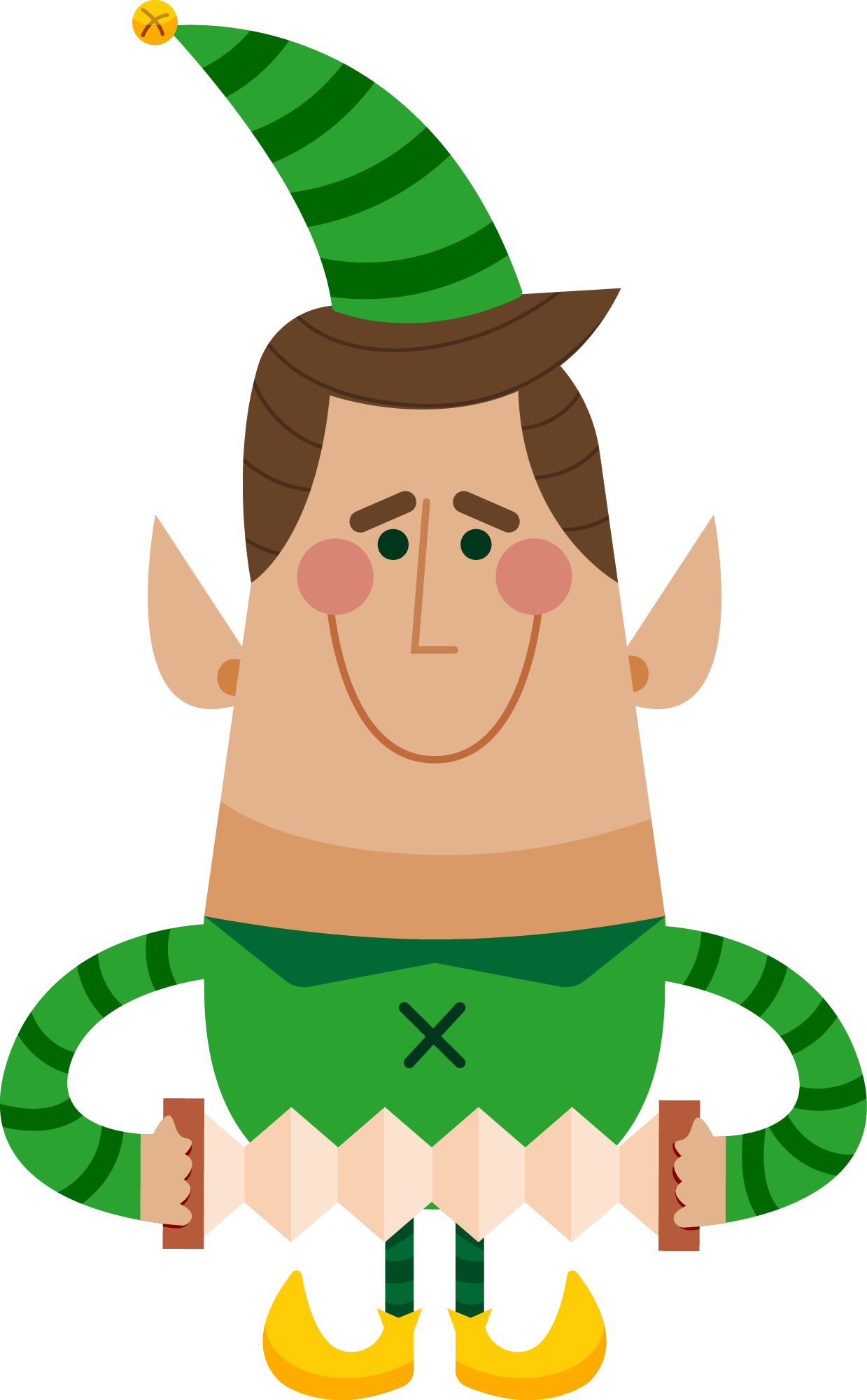 Preview for Smiling-cartoon-elf-illustration-sticker-d4547