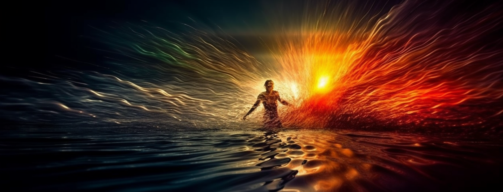 Preview for Silhouette-at-sunset-ai-facebook-background-575da