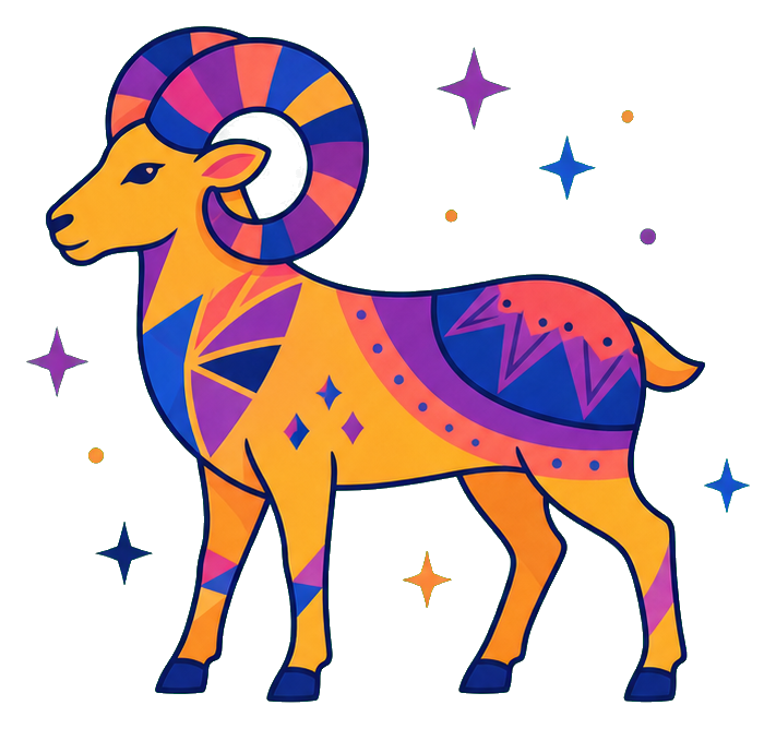 Preview for Aries Ram Zodiac Sticker