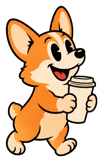 Preview for Vintage Corgi Coffee Run