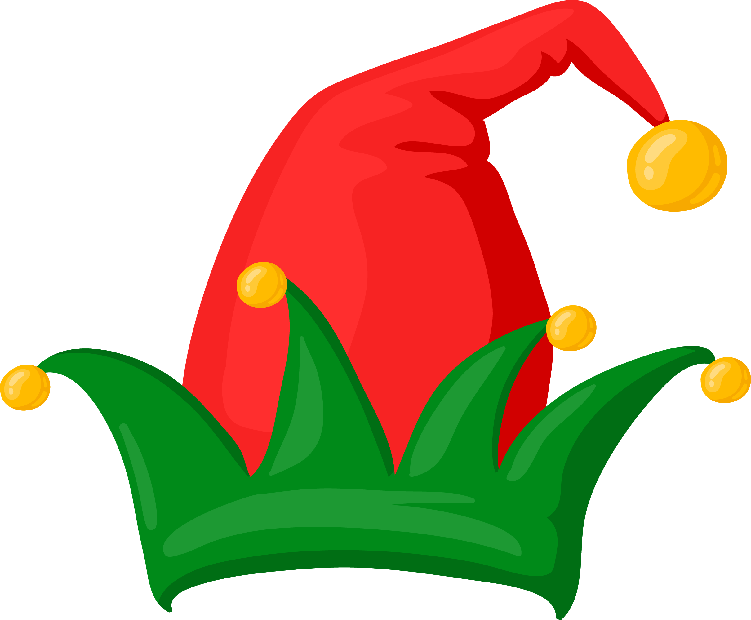 Preview for Jester-hat-illustration-christmas-hat-sticker-04004