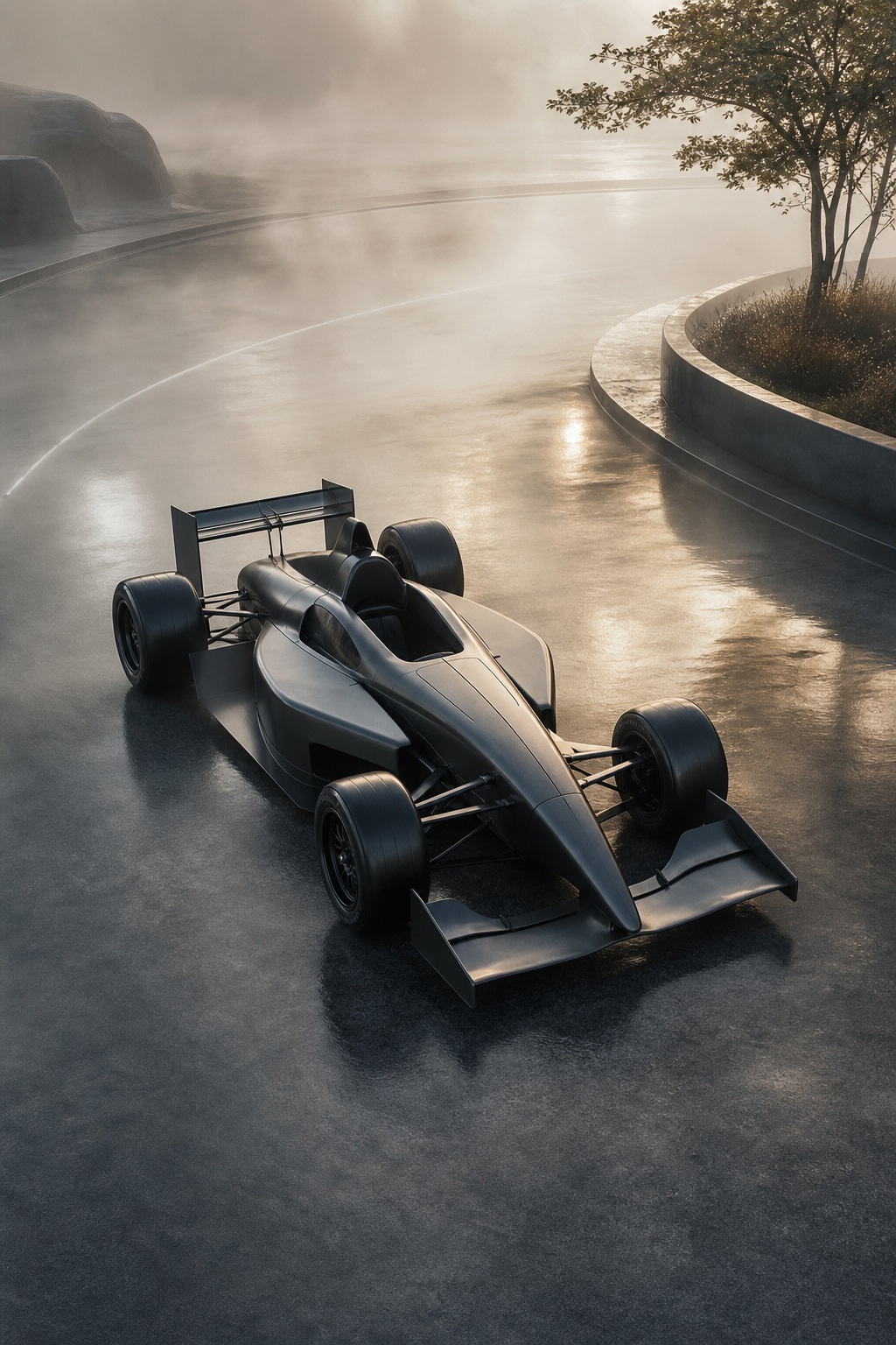 Preview for Open Wheel Mist Stock Background