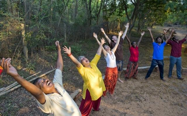 Preview for Group-yoga-outdoors-human-meme-background-619ed