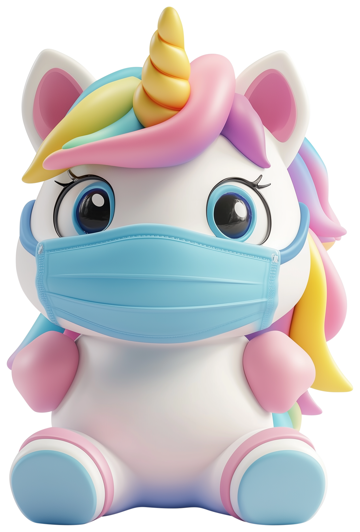 Preview for Cute Unicorn Emoji Sticker