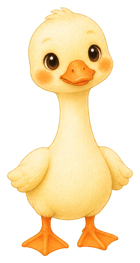 Preview for Tangerine Gosling Sticker
