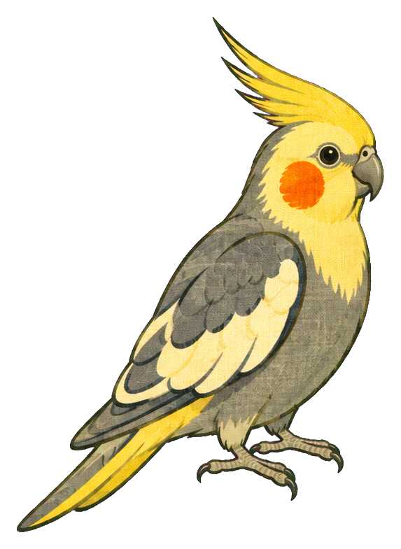 Preview for Cockatiel With A Crest
