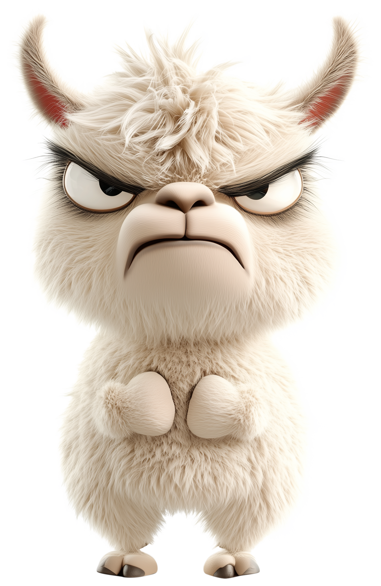 Preview for Angry Llama Sticker