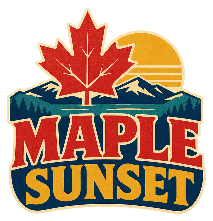 Preview for Maple Sunset Leaf Sticker
