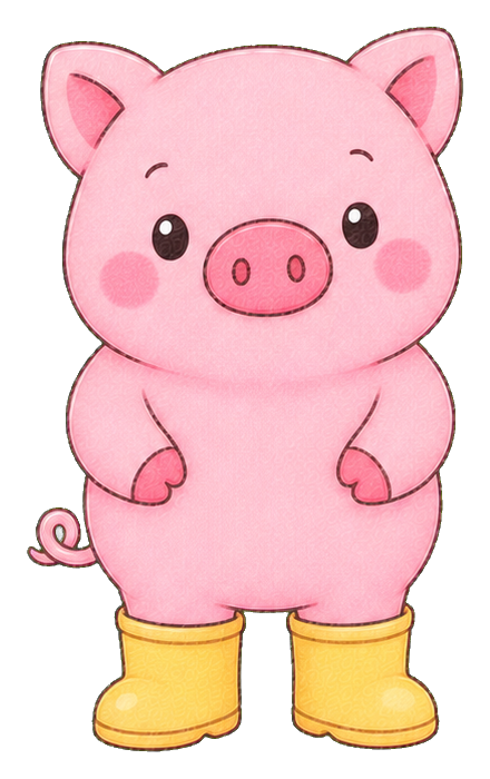 Preview for Pig In Rain Boots Sticker