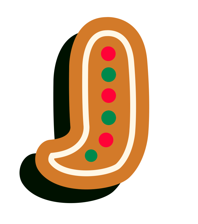 Preview for Decorative-letter-j-cookie-letters-sticker-91761