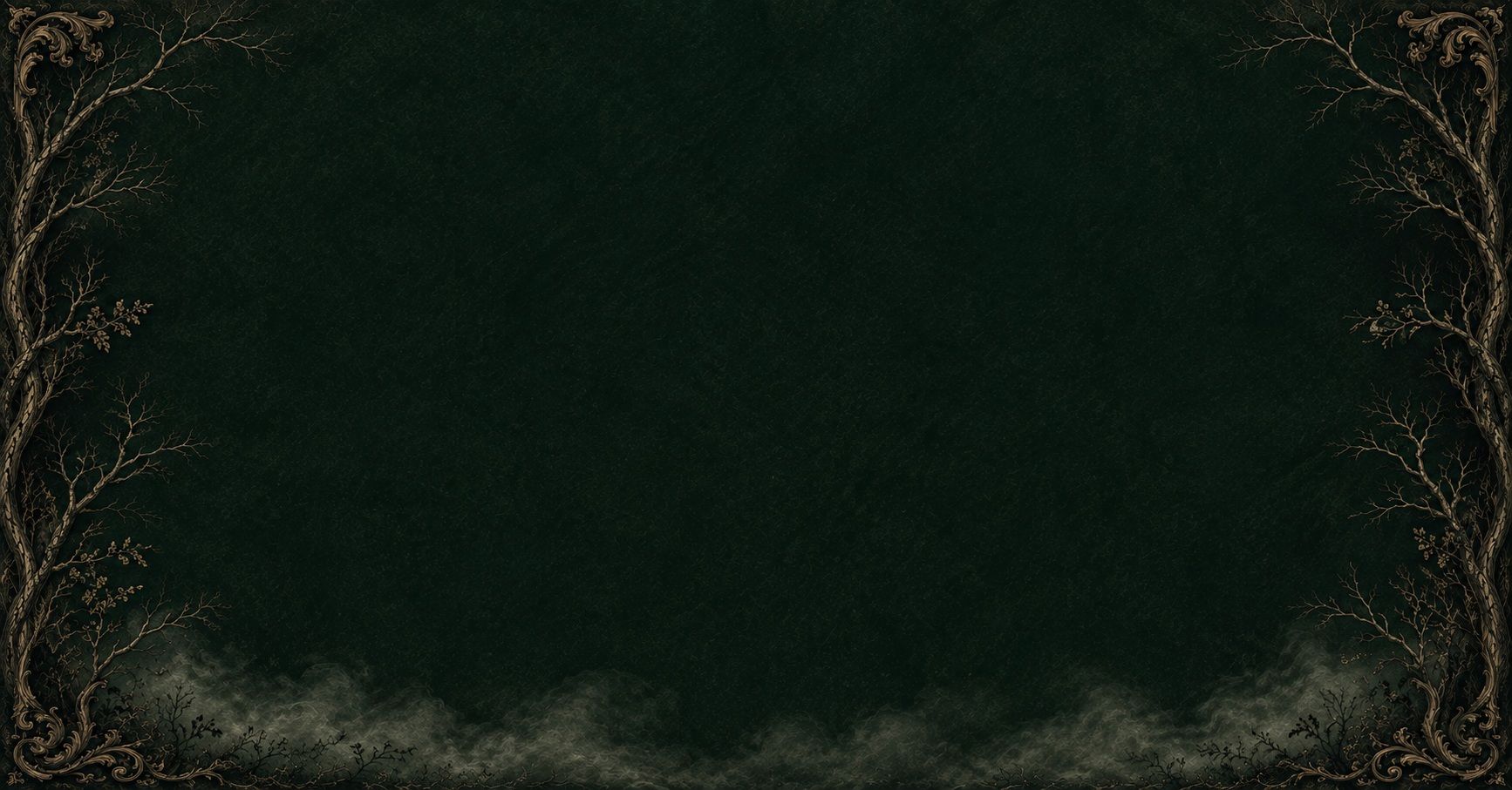 Preview for Landscape Gothic Forest Scene With Antique Ornament
