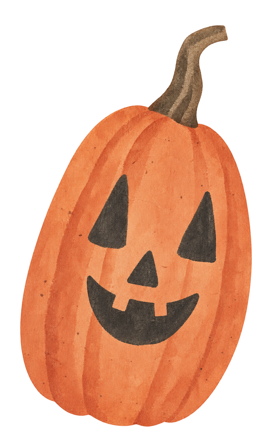 Preview for Tall Folk Watercolor Jack O Lantern