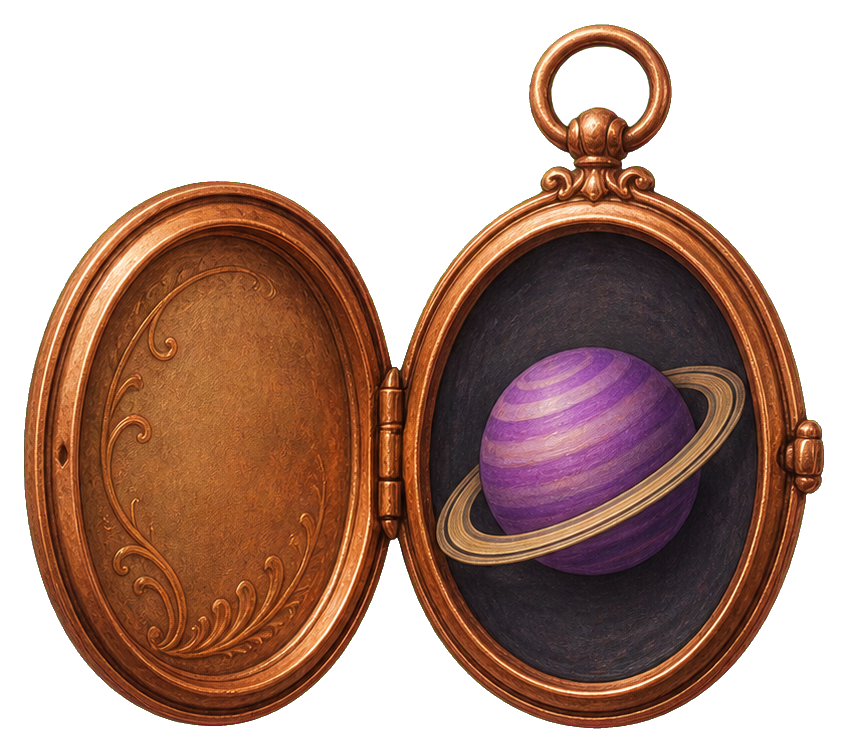 Preview for Planet Locket Sticker