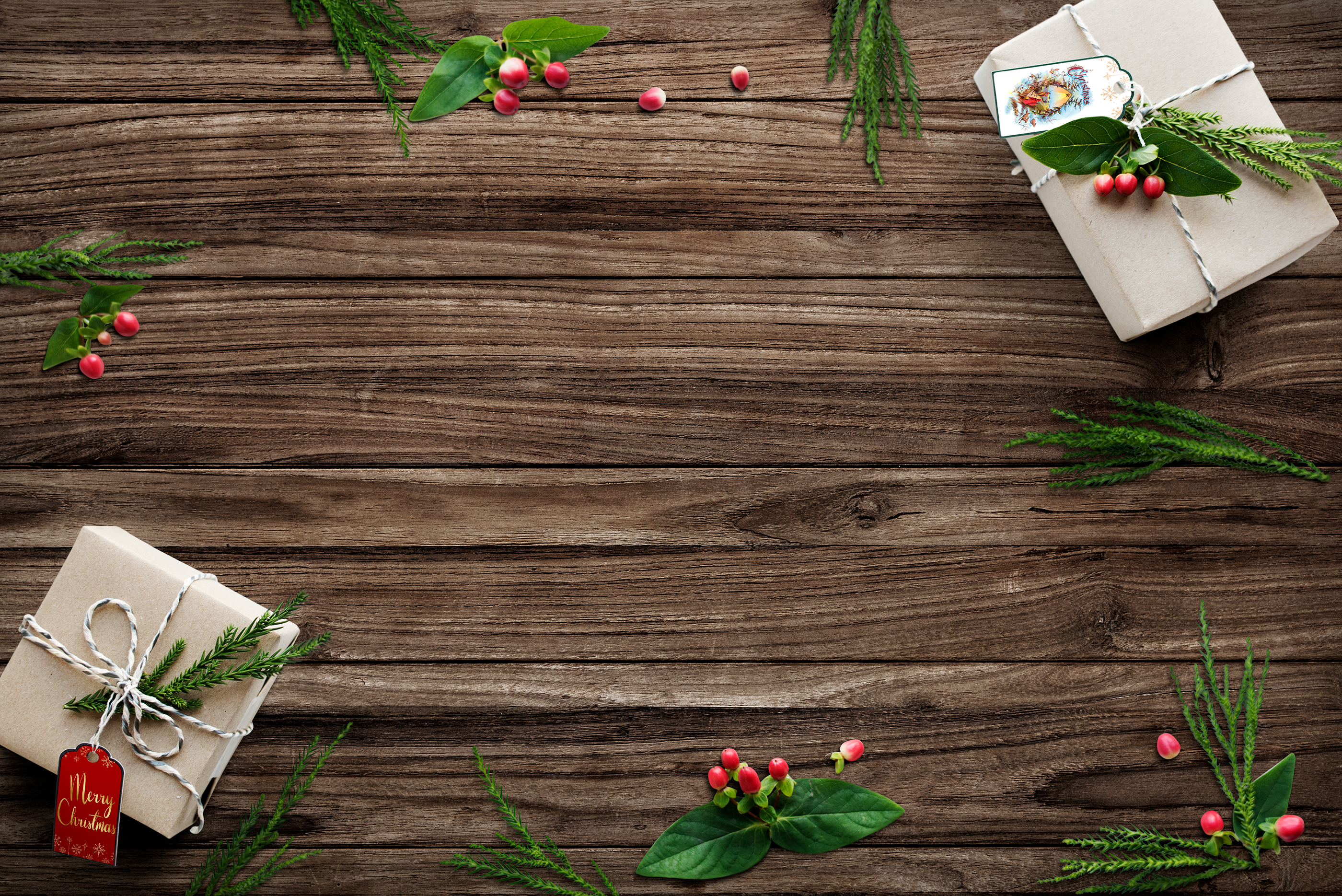 Preview for Christmas-gift-ideas-wooden-background-5115a