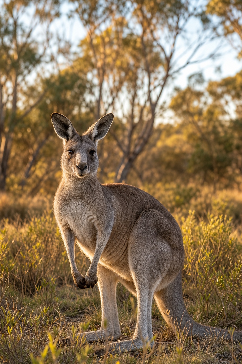 Preview for Kangaroo Background Stock Image
