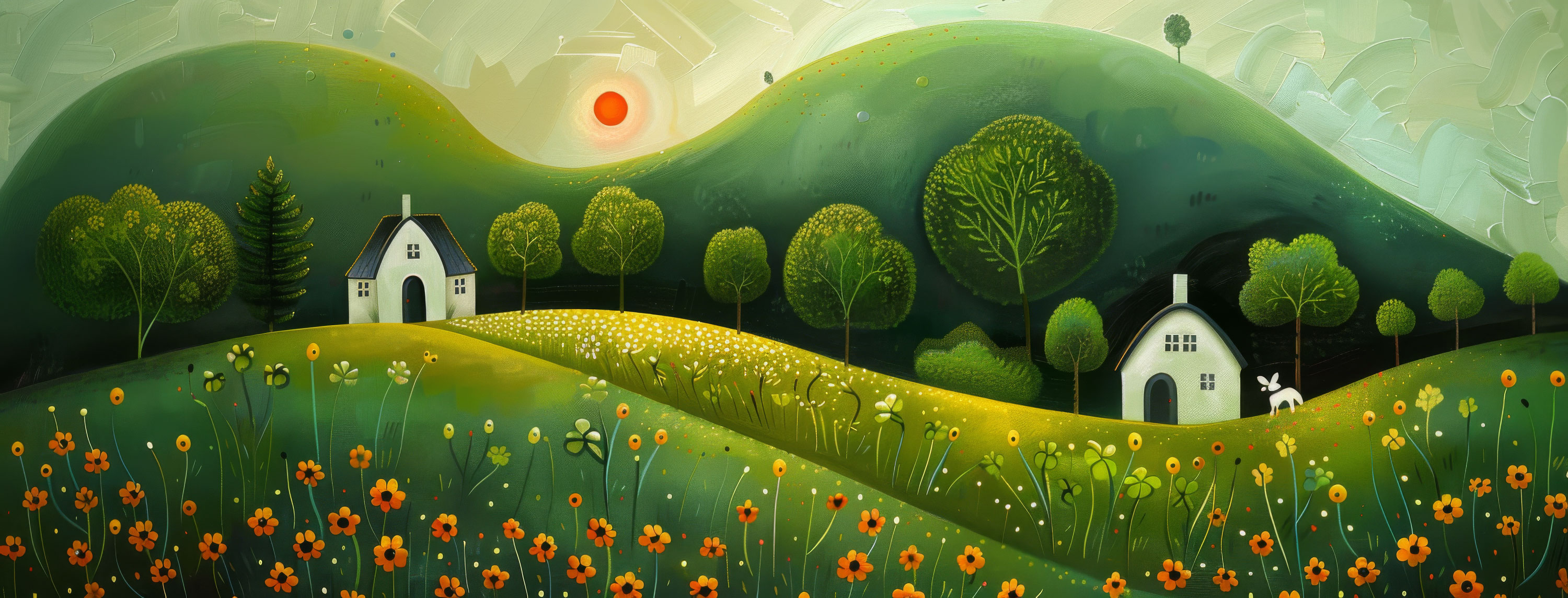 Preview for Serene-countryside-landscape-painting-st-patricks-background-1b91a