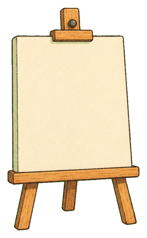 Preview for Tabletop Easel Sticker