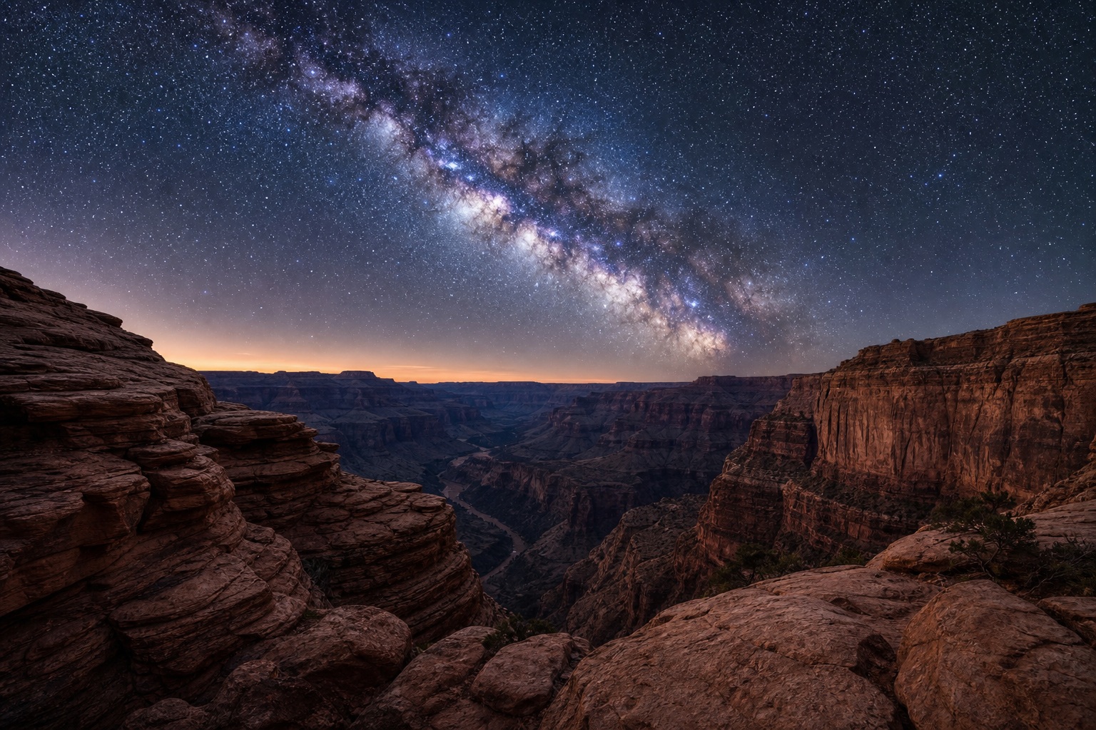 Preview for Desert Milky Way Background