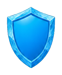 Preview for Blue Crystal Shield Token Sticker