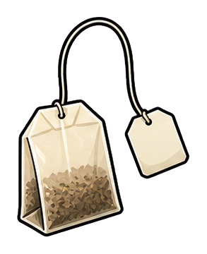 Preview for Blank Tea Bag Sticker For Cozy Designs