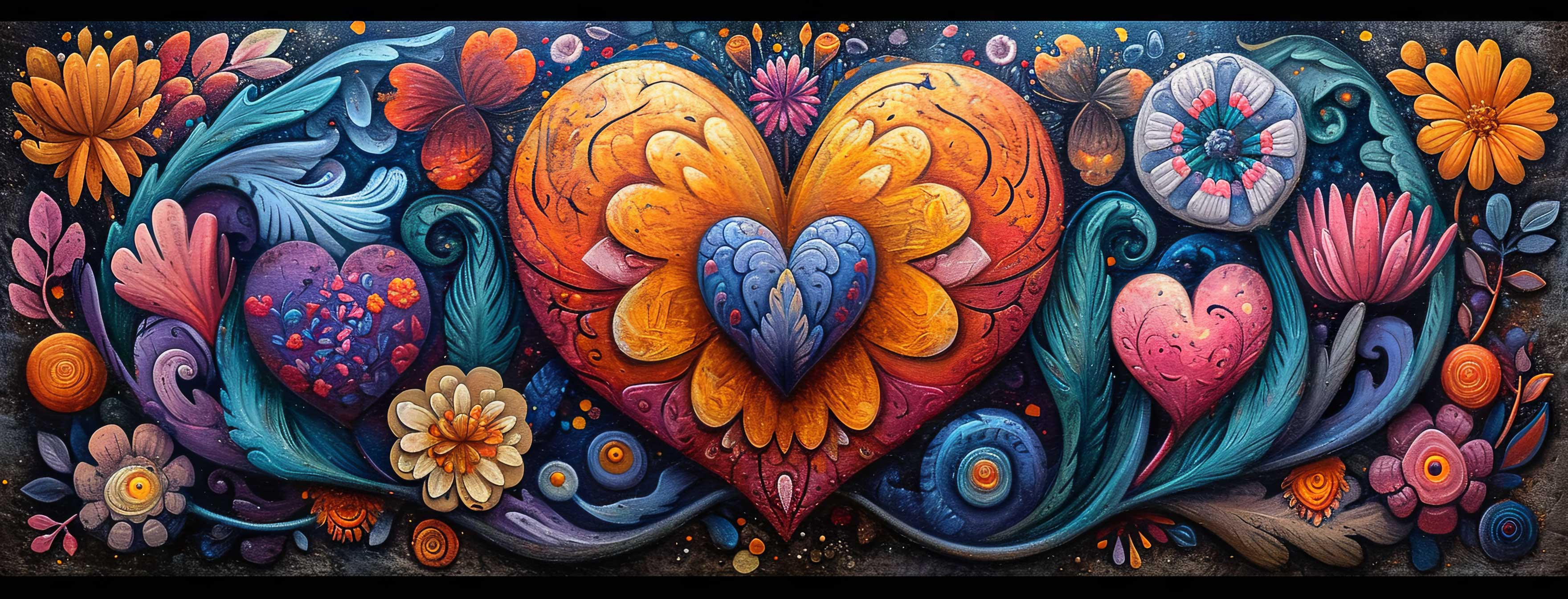 Preview for Floral-heart-illustration-heart-cover-background-e52d4