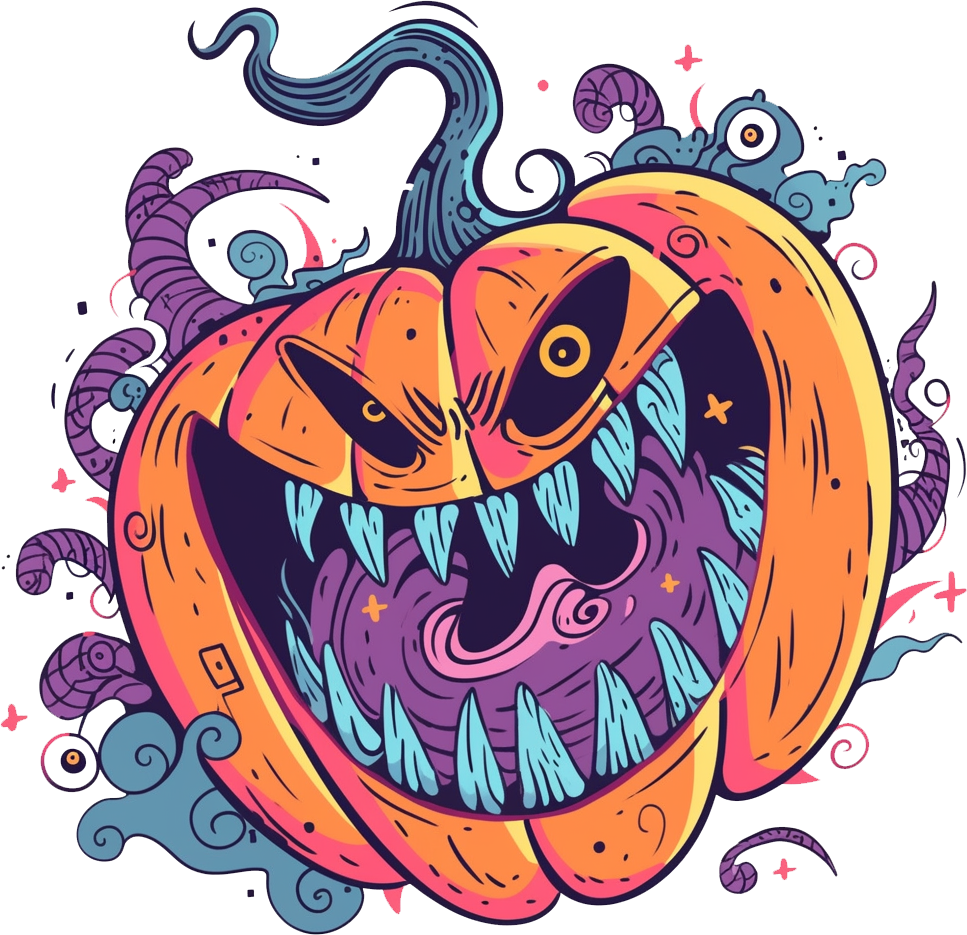 Preview for Halloween-pumpkin-illustration-pumpkins-sticker-a95d9