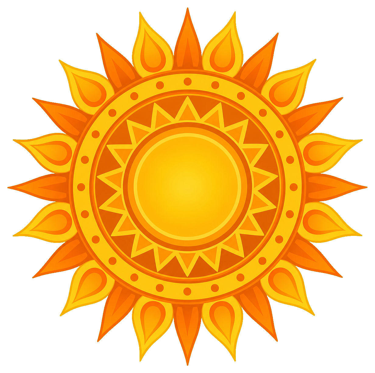 Preview for Solstice Sun Emblem Sticker