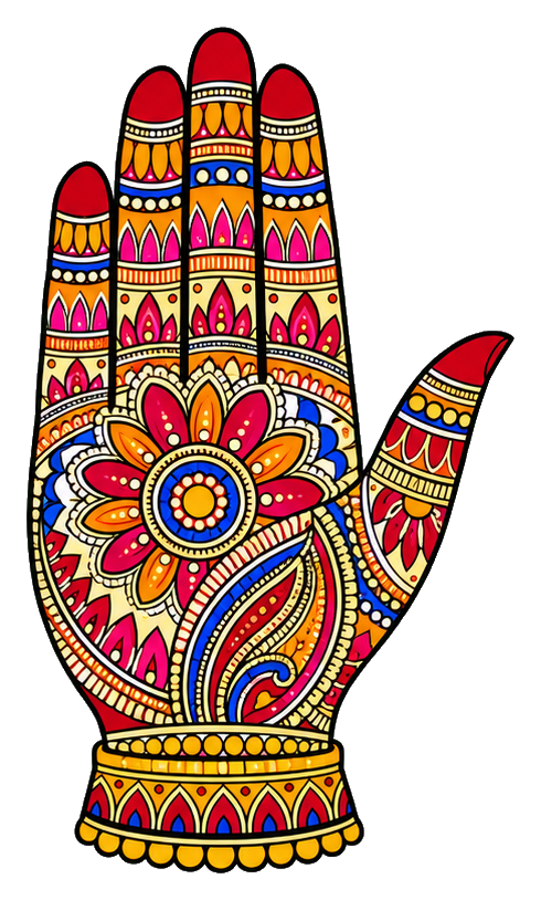 Preview for Diwali Mehndi Hand