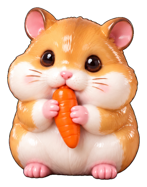 Preview for Toy Hamster Carrot Snack