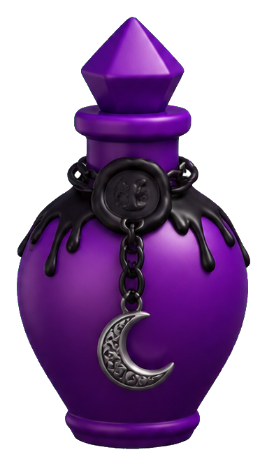 Preview for Purple Potion Bottle Sticker