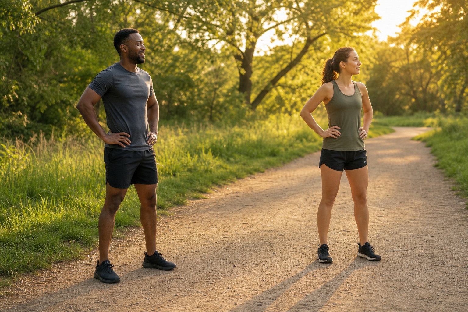 Preview for Running Training Pair Rest Background