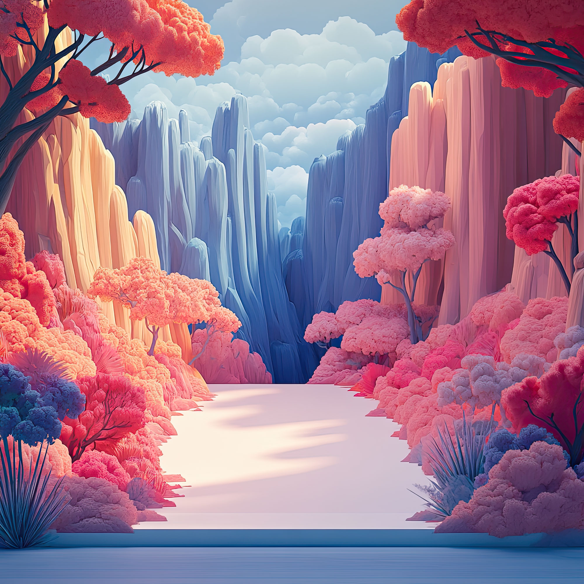 Preview for Fantasy-landscape-illustration-whimsical-backdrop-background-4e82b