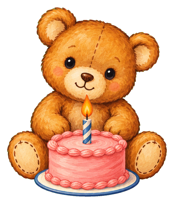 Preview for Birthday Cake Teddy