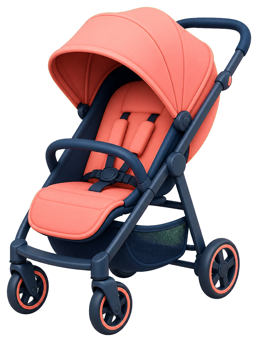 Preview for Baby Stroller Sticker Graphic