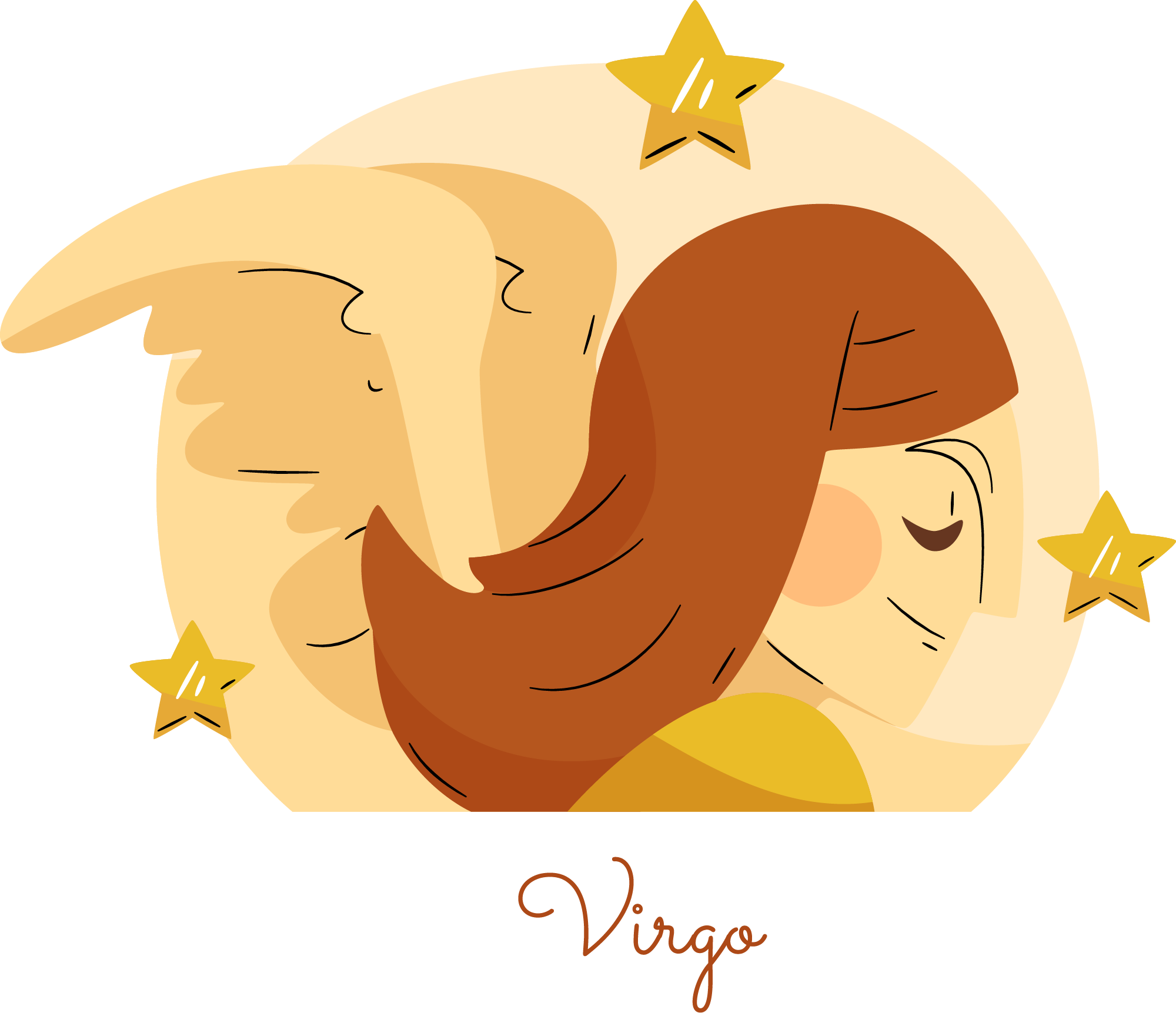 Preview for Virgo-zodiac-illustration-sticker-29c93
