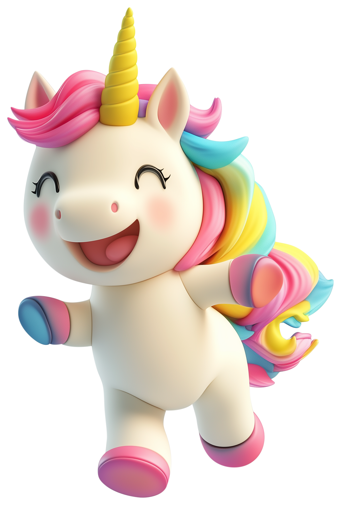 Preview for Cute Unicorn Emoji Sticker